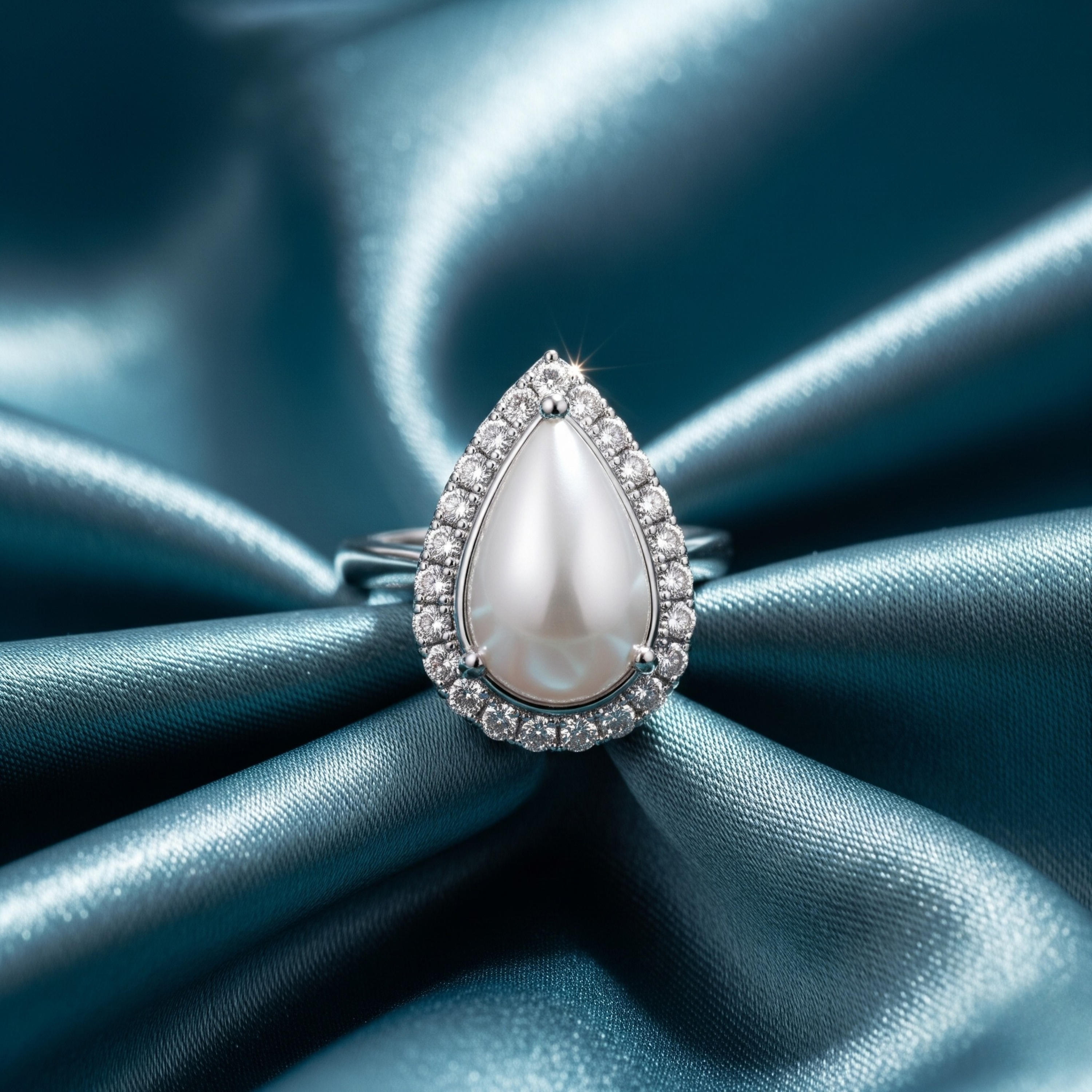 Nixie - Teardrop Ring