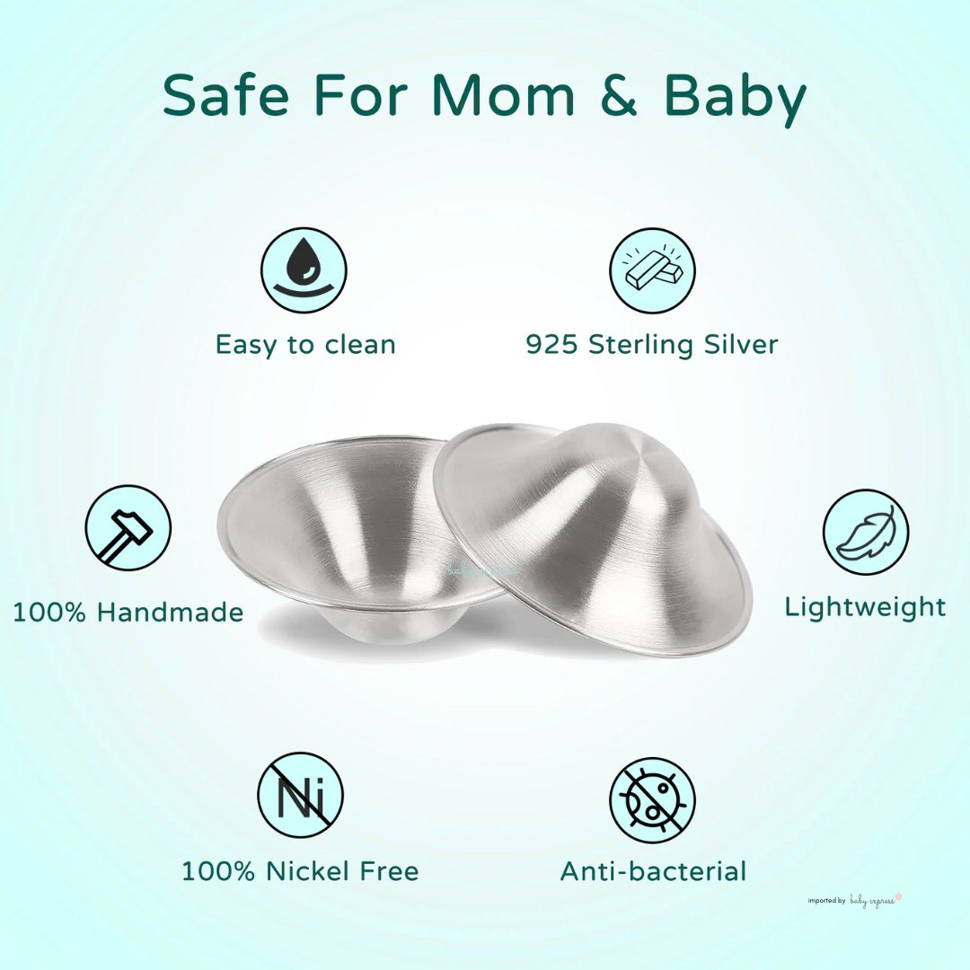 Silver Nursing Cups