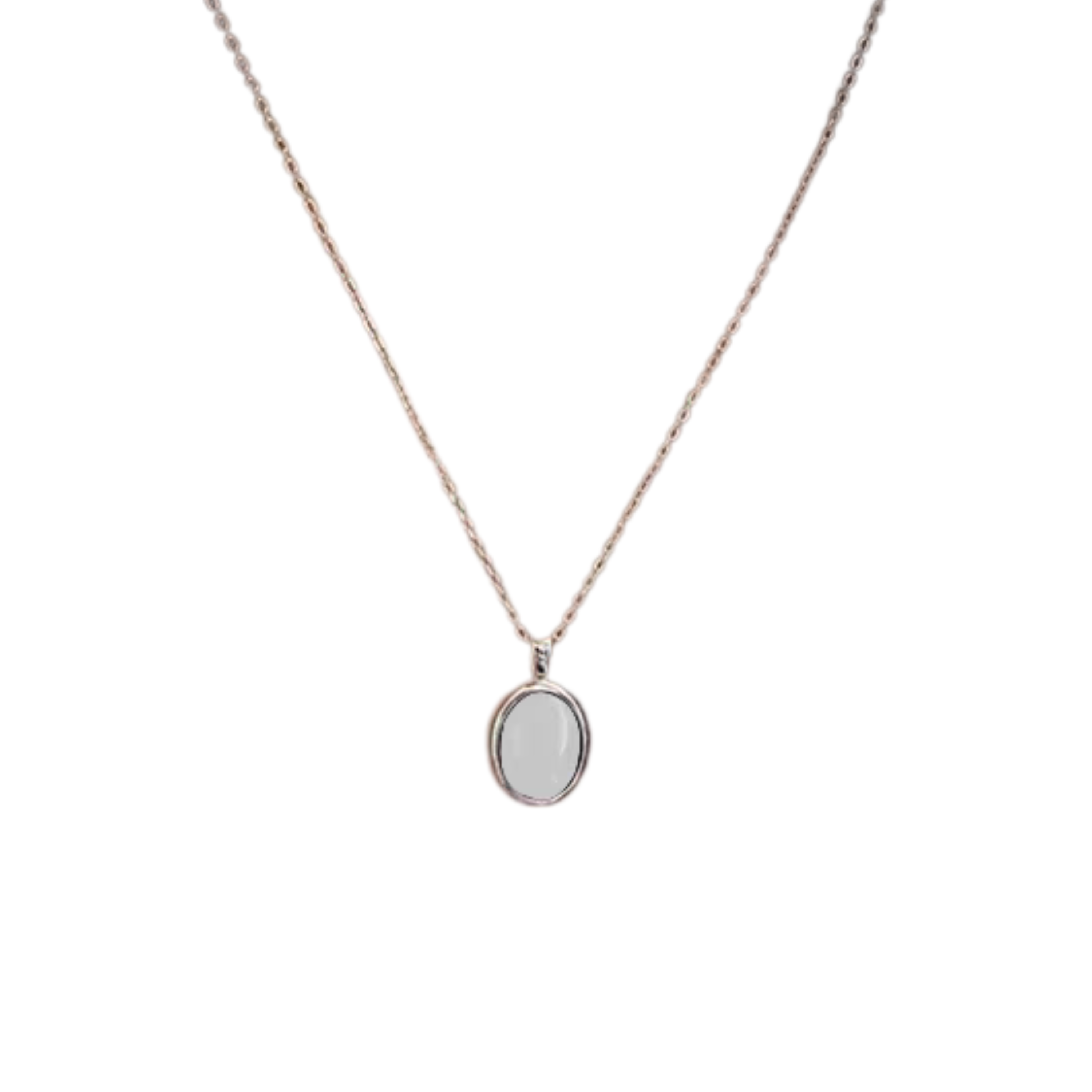 Ellie - Oval necklace