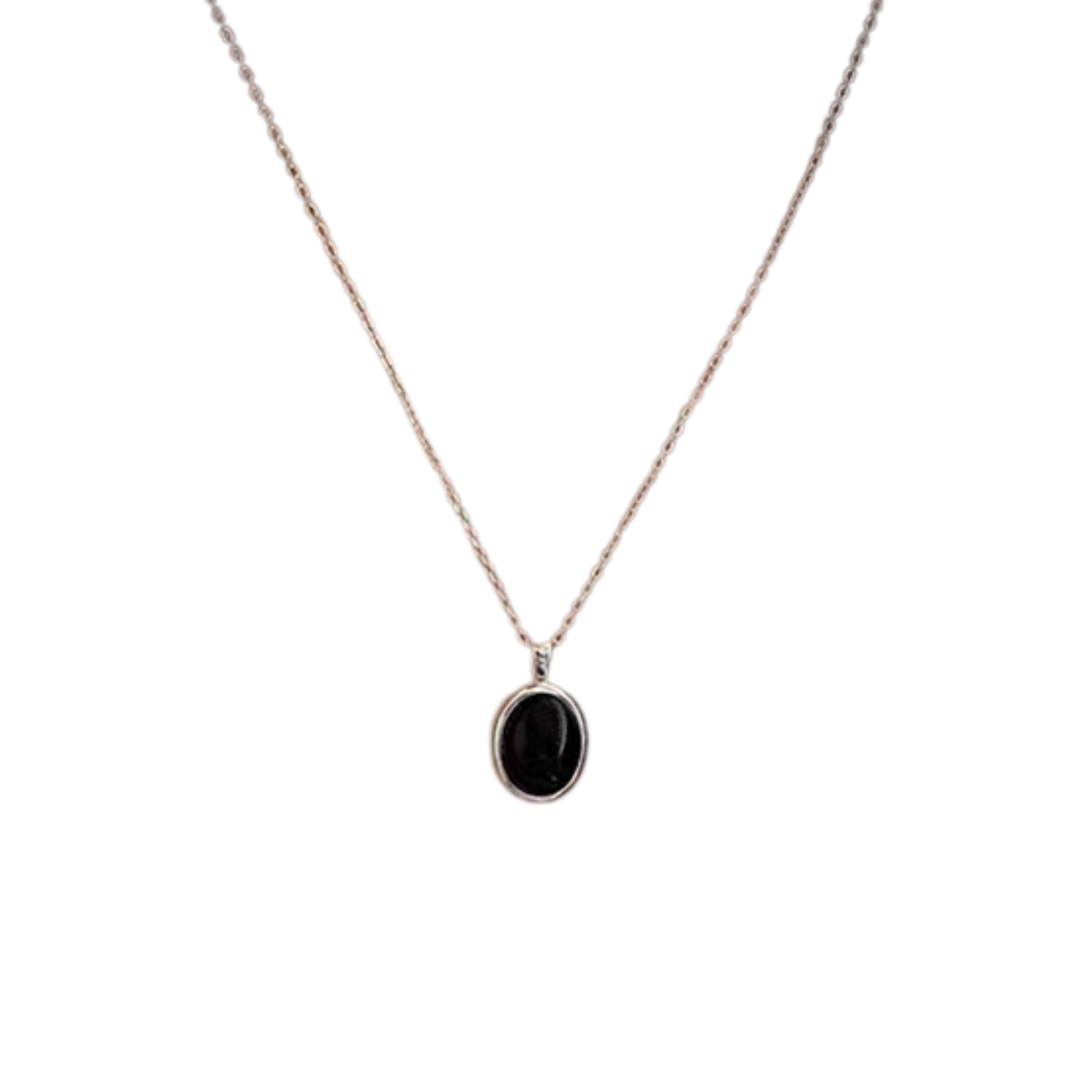Ellie - Oval necklace