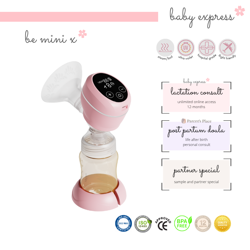 be mini x portable breast pump