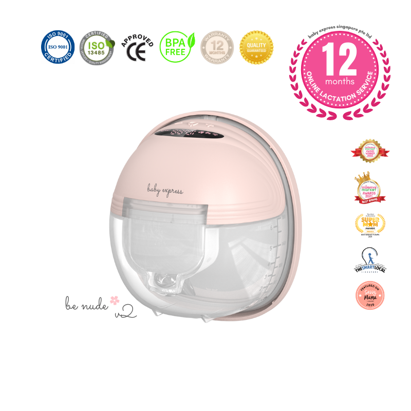 BE Nude Wearable Breast Pump v2