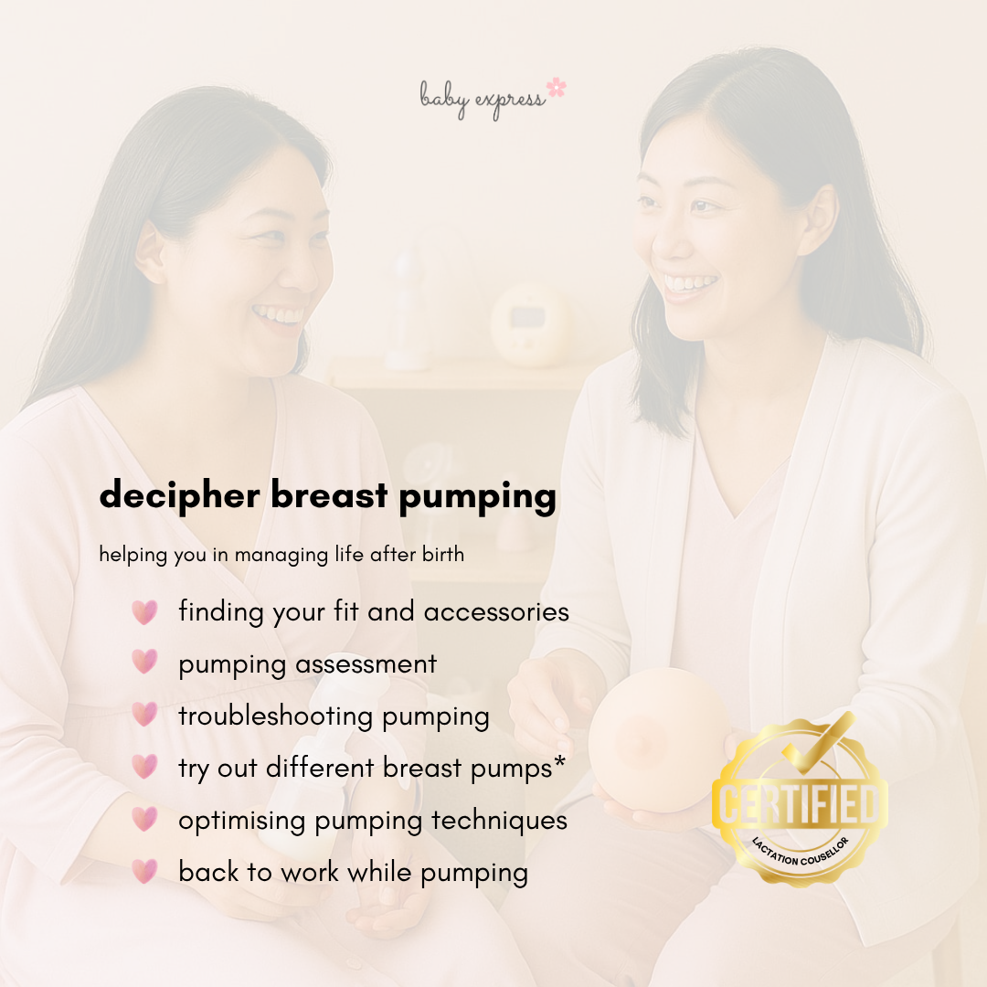 Decipher Breast Pumping - Private Session