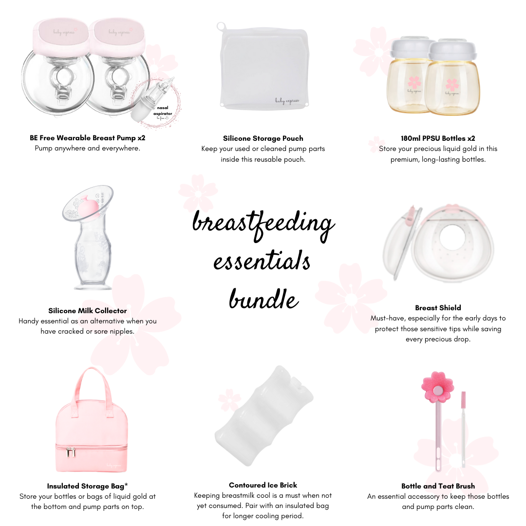 Breastfeeding Essentials Bundle - BE Free