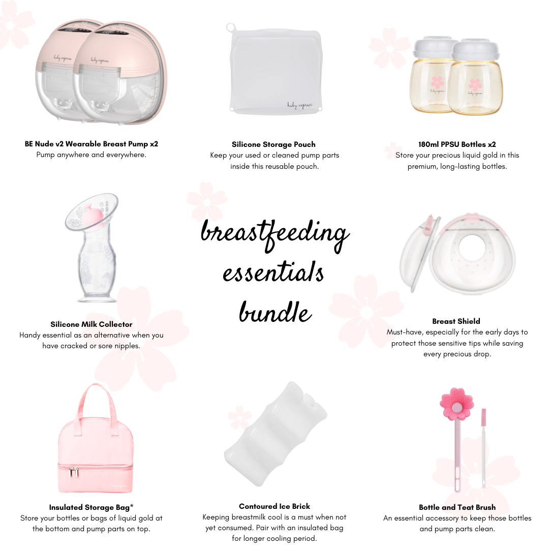 Breastfeeding Essentials Bundle - BE Nude v2