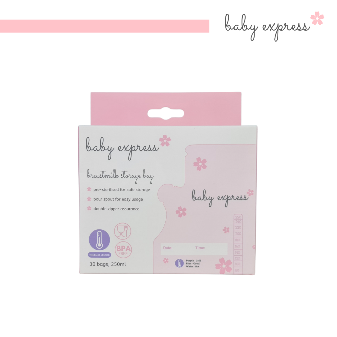 Breastmilk Storage Bag w Thermal Sensor