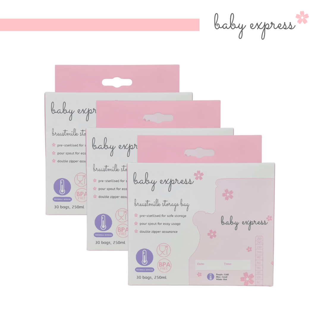 Breastmilk Storage Bag w Thermal Sensor