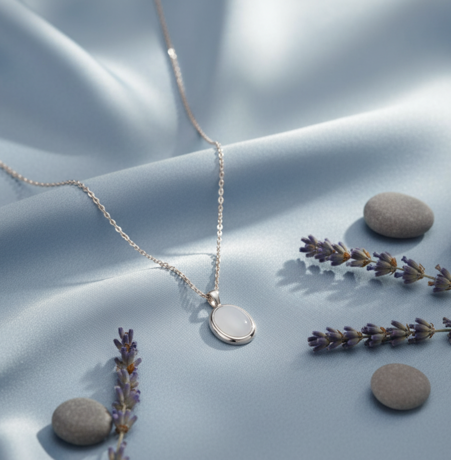 Ellie - Oval necklace