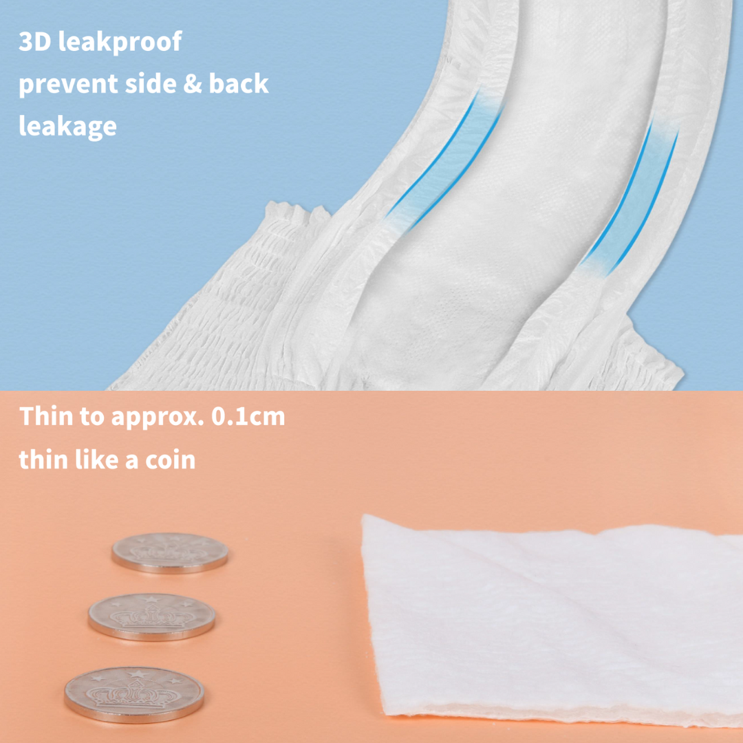 Ultra-Thin Pants Diapers - Size 2XL (15+kg)