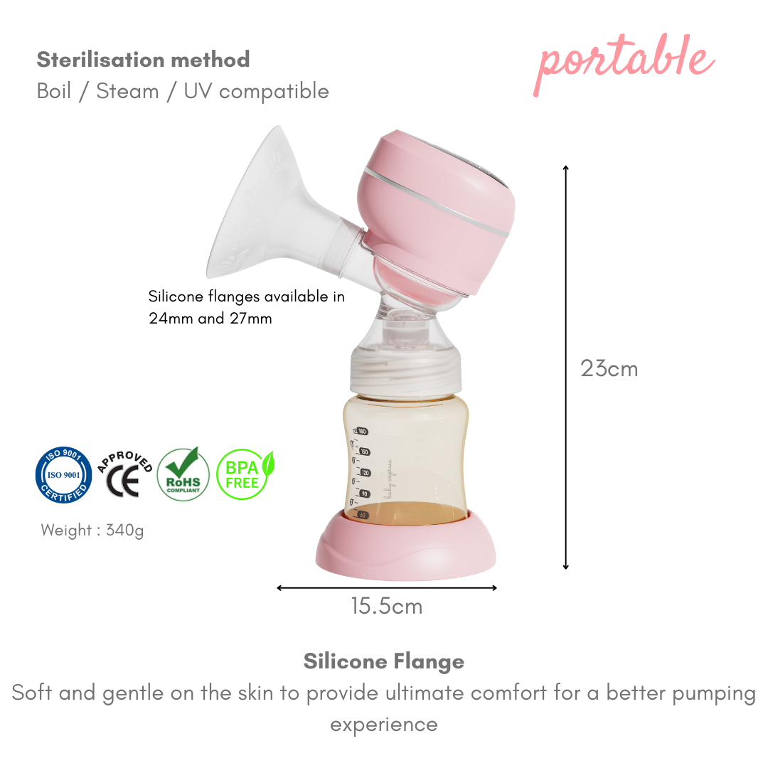 be mini x portable breast pump (limited edition)